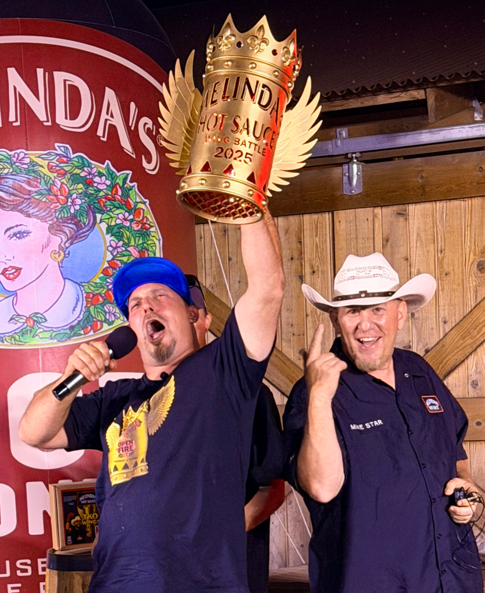 Winning the Melinda's wing battle.